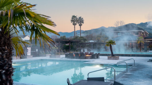 Calistoga Spa Hot Springs pool
